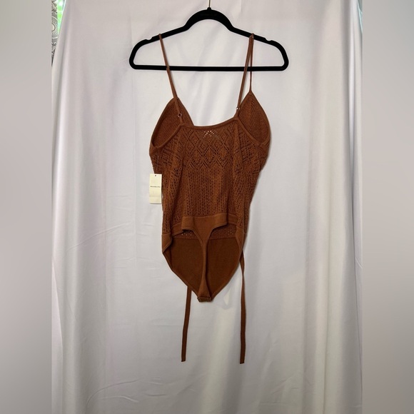 Abercrombie & Fitch Brown Knit Bodysuit - Picture 4 of 6